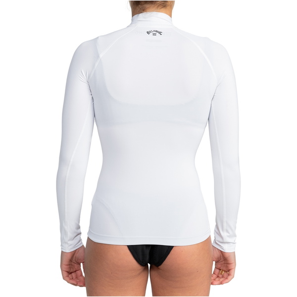Billabong Frauen Tropic Surf Langarm-Lycra-Weste EBJWR03020 - White